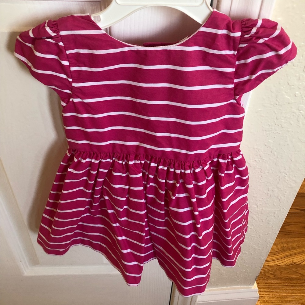 Button adorned Ralph Lauren dress